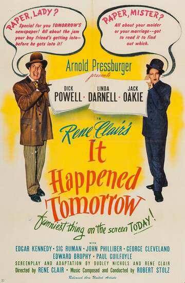 Poster of It Happened Tomorrow