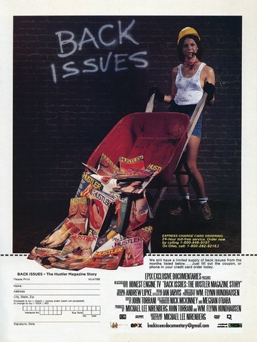 Poster of Back Issues: The Hustler Magazine Story
