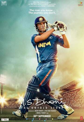 Poster of M.S. Dhoni: The Untold Story