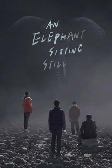 Poster of An Elephant Sitting Still
