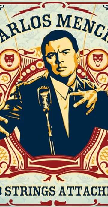 Poster of Carlos Mencia: No Strings Attached