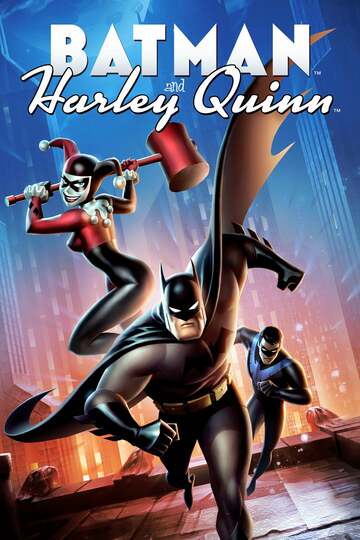 Poster of Batman and Harley Quinn